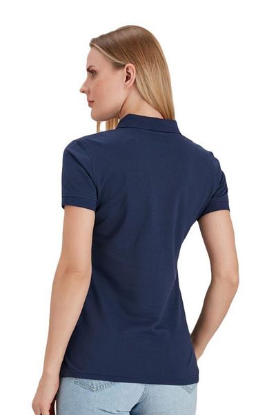 Woolnat Γυναικείο μπλουζάκι Polo Neck Cotton