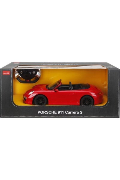 Rastar R/c 1/12 Uzaktan Kumandalı Porsche 911 Carrera S Işıklı Araba Kırmızı