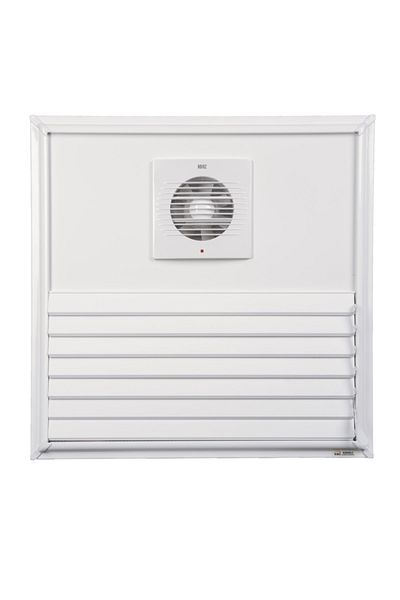 kadıoğlu menfez sineklik 35X47 Aluminum Surface Bonding Grille with Aspirator (Ventilation - Fan)