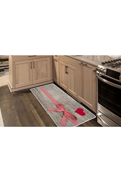 Colorix Carpet Kaymaz Taban Tezgah Önü Mutfak Paspası 75x150 Cm No: 350