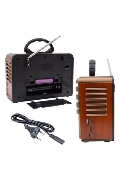 Everton RT-812 Bluetooth Nostaljik Radyo ve Hoparlör