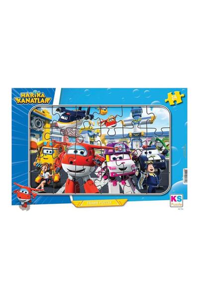 Ks Games Wonderful Wings Frame Puzzle 24 Pack Hk-704