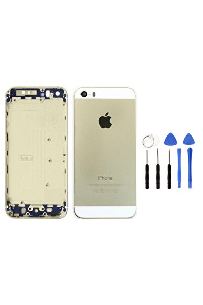 instatech Iphone 5s Uyumlu Boş Kasa + Montaj Seti - Gold