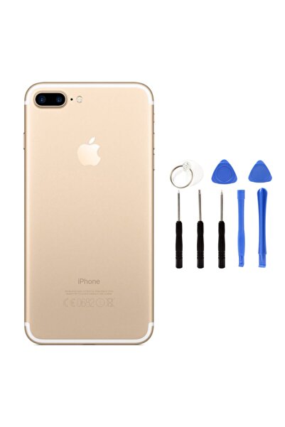 instatech Iphone 8 Plus Uyumlu  Boş Kasa + Tamir Montaj Seti - Gold