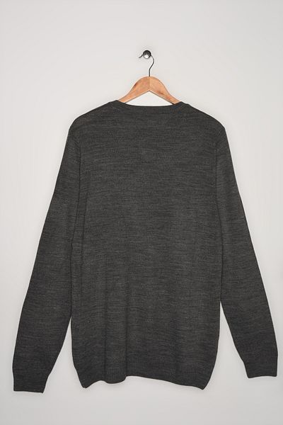 Koton Men's Anthracite Sweater 2KAM92028GT