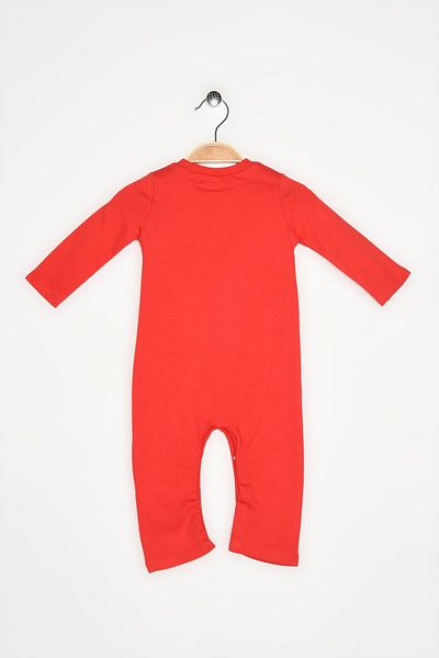 Koton Unisex Baby Red New Year Themed Jumpsuit 0KNG13234OK