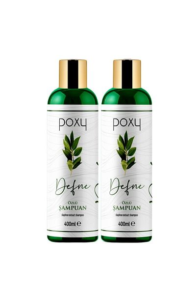 Poxy 400 Ml Laurel Hair Shampoo - Dry and Dyed Special, X 2 Pieces