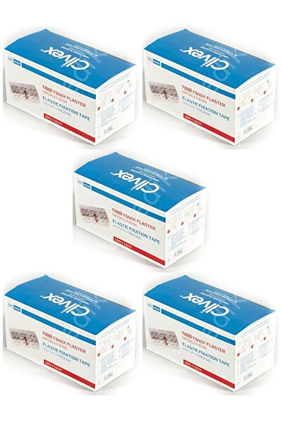 CLİVEX Hipoalerjenik Tıbbı Esnek Flaster 10 X 10 Cm 5 Adet