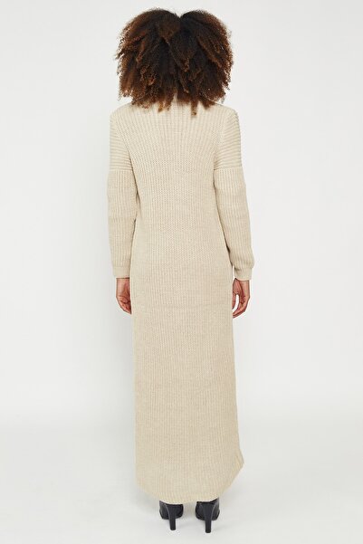 Hopoi Kadın Taş Saç Örgülü Elbise Cck9090