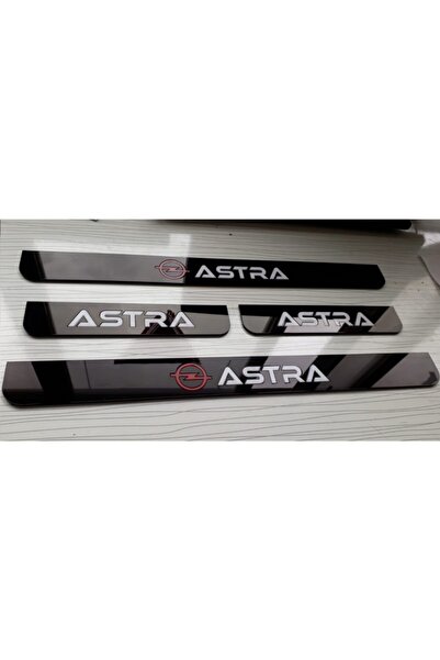 Great Master Opel Astra G Pleksi Yazılı Kapı Eşiği Takımı (4 Parça)