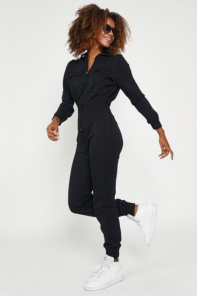 Hopoi Knitwear Jumpsuit - Pocket Design