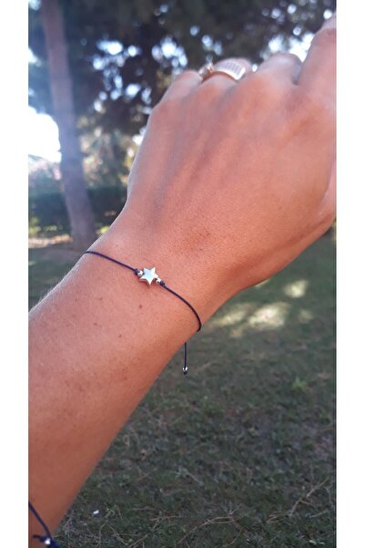 ŞuTaak Takı Makrome Örgü Ipli Yıldız Bileklik