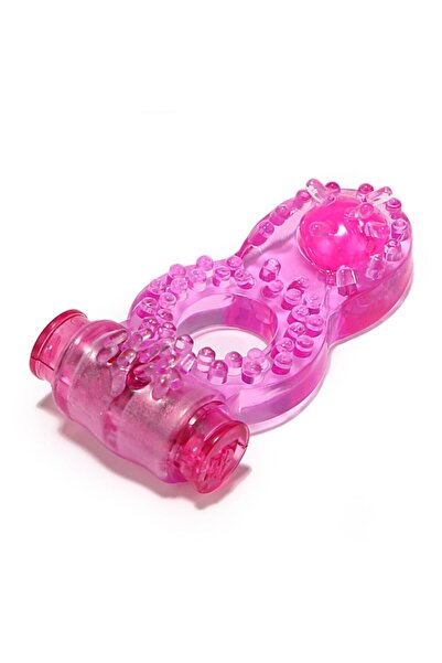 Slikon Titreşimli Klitoris Uyarıcı Penis Halkası