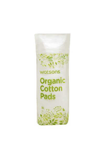 Watsons Organic Round Makeup Cotton 50 Pieces