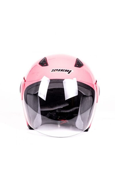 Sway Sw 700 Pembe Motosiklet Kaskı