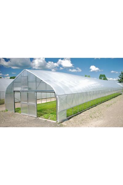 Sepaş 27 X 6 Metre Naylon Branda Şeffaf Sera Naylonu Kalın Sera Örtüsü 200 Mi...