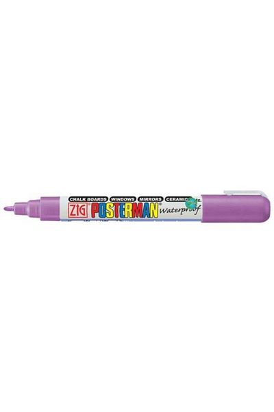 Zig Posterman Waterproof Painting Marker Fine Tip 1 Mm Violet