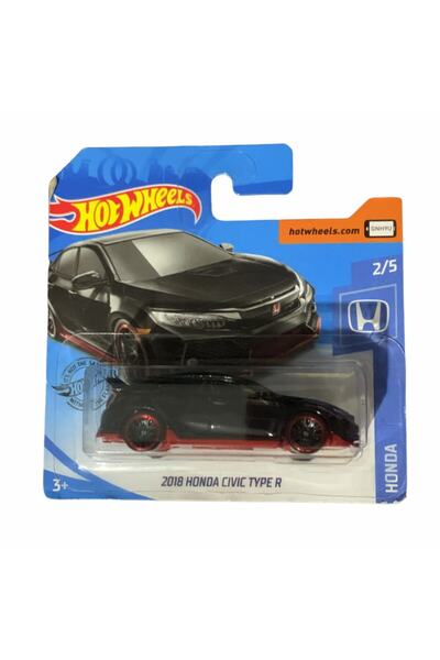 HOT WHEELS Tekli Arabalar - 2018 Honda Civic Type R Fk8 - 1:64 Ölçek - Honda