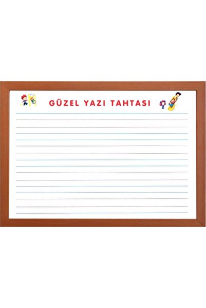 Panda Güzel Yazı Tahtası (Mdf Çerçeveli) 60x80 cm