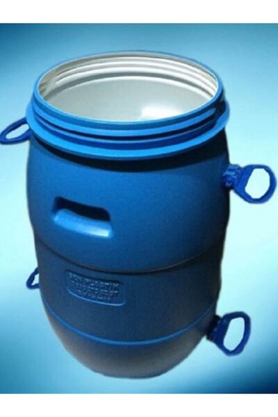 ŞEN PLASTİK 60 Litre Içi Beyaz Plastik Yağ Varili Zeytinyağı Turşu Bidonu