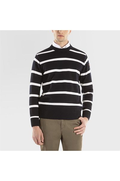 PAUL&SHARK Men's Knitted Roundneck C.W.Wool Sweater