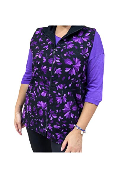 eLm Etnik Otantik Içi Polar Pazen Yelek