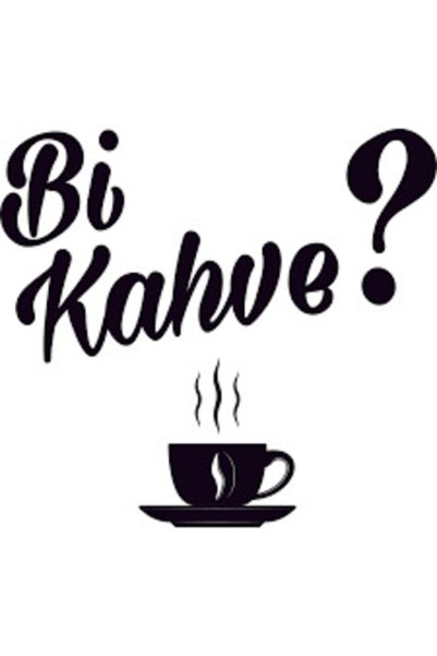 MİNAY HOME Bi Kahve Mutfak Duvar Süsü - Duvar Dekoru ( 40x40 Cm )