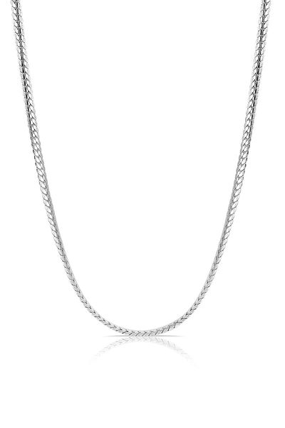 The Collection Men's Silver Steel Necklace Ttj30396-425-a