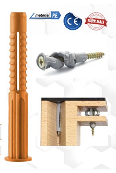MADE Tuğla Boşluk Dübeli 12 Mm X 120 Mm Uzun Dübel 1 Paket ( 100