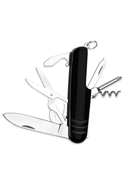 Tasarım Evi Çok Amaçlı Çakı  7 Fonksiyonlu Isviçre Çakısı  Katlanır Metal Çakı