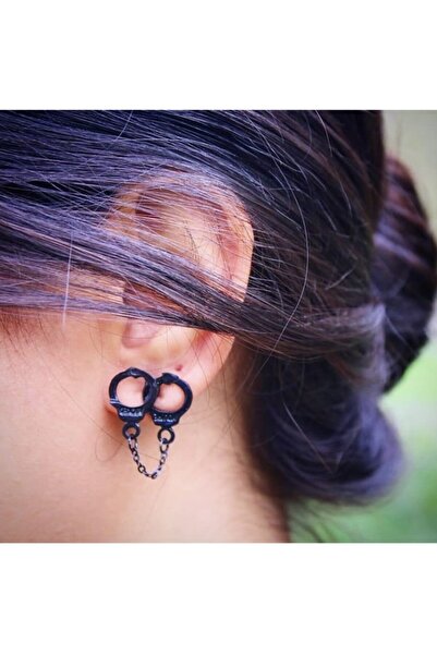 KÜP AKSESUAR Handcuffs Earrings