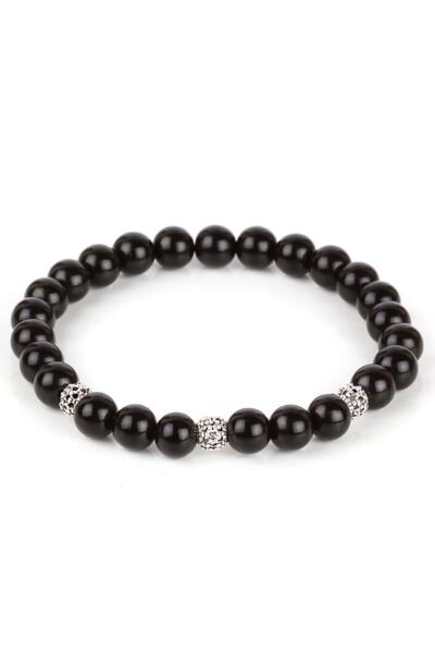 TESBİHCİBABA Βραχιόλι με πέτρα από απλό καλάμι ψαρέματος