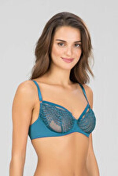 Kom Kadın Petrol Vegas Kapsız Desteksiz Sütyen