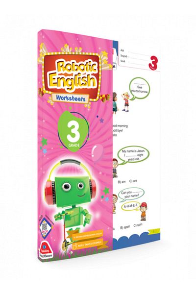 Damla Yayınevi 3.Grade Robotic English Worksheet