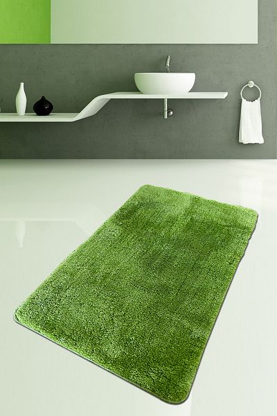 Chilai Home Verde deschis 70x120 cm Covor de baie Covoraș Lavabil