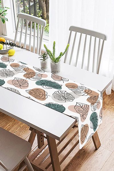 Realhomes Μοντέρνο Suede Runner με ψηφιακή εκτύπωση ειδικής σχεδίασης