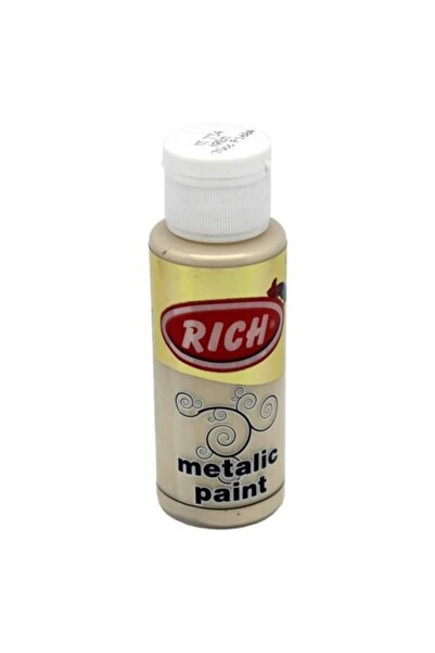 Rich Metalik Akrilik Boya 70 Cc. 734 Krem