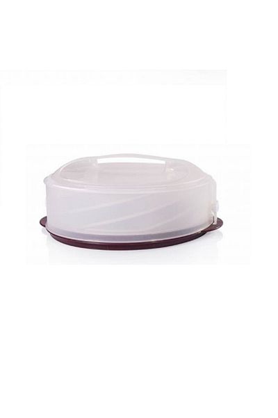 Tupperware Accordion Pastry Serving - Adjustable Cake Storage Container Hsgl
