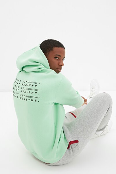 Trendyol Collection Sweatshirt - Grün - Regular Fit