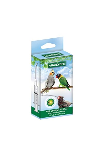 Genel Markalar Kanaryapo Kuşlar Için Elle Besleme Mama Şırıngası No:3