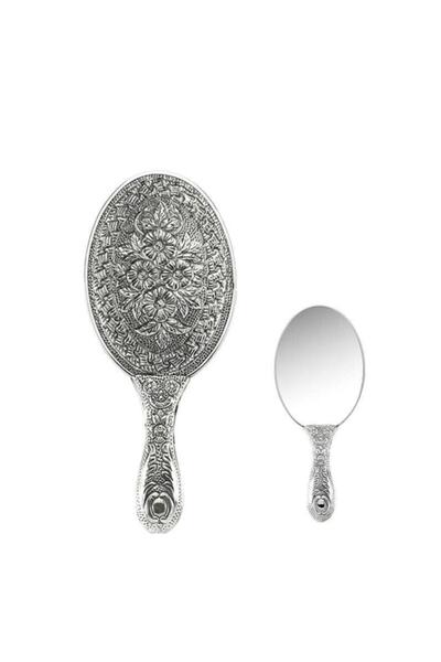Ruken Gümüş Καθρέφτης χειρός Daisy Motif