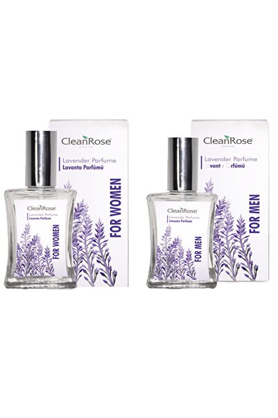 Clean Rose Isparta Lavanta Parfüm Seti 40 Ml+ 40 Ml (kadın Ve Erkek)