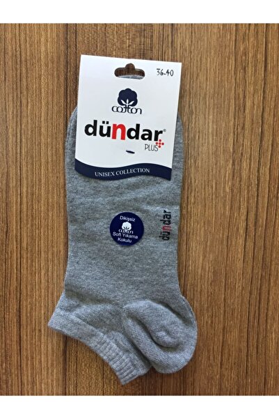 Dündar مجموعة من 6 جوارب نسائية بدون خياطة - رمادي، فومي، أزرق داكن