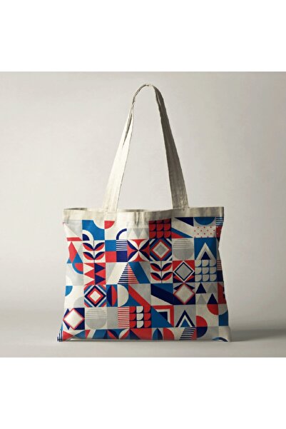 GCK86 Canlı Renkler, Gabardin Kalite Kumaş, Çok Amaçlı Bez Çanta