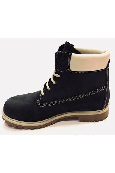 Darkwood 506 Μαύρο Αδιάβροχο Δέρμα Nubuck Unisex