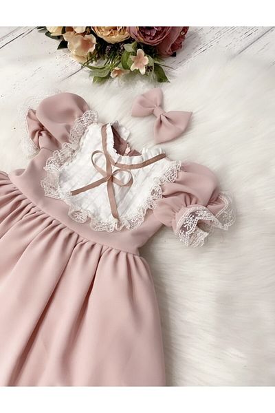 İlknur Karaca Design Rochie pentru fetiță Powder Vintage