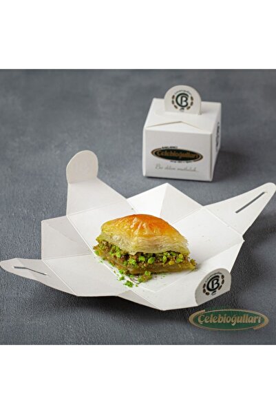 baklavacı çelebioğulları Tek Dilimlik Fıstıklı Baklava 20 Adet
