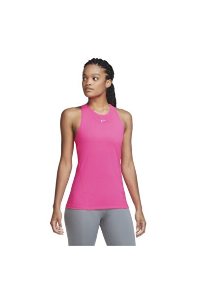 Nike قميص داخلي نسائي من Pink Pro Mesh - Ao9966-639