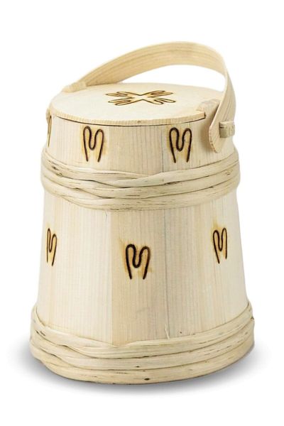 MORYA Shovel Wooden Butter Storage Container 2.5 Lt