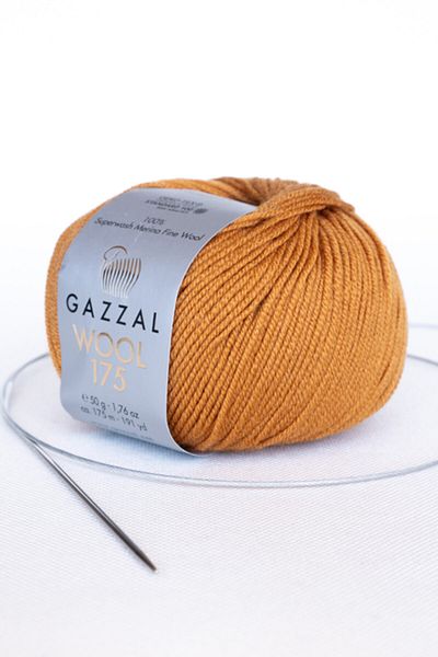 Gazzal Wool 175 Super Wash 100% Merino Μάλλινο Πλεκτό Χέρι Κλωστή Πρώτης Κατηγορίας, 50 gr (314)